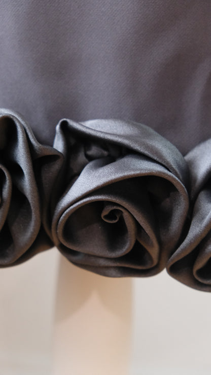 Blooming Rose Pencil Skirt