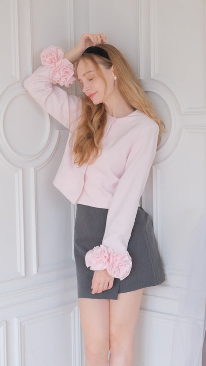 Blooming Sleeve Jacket