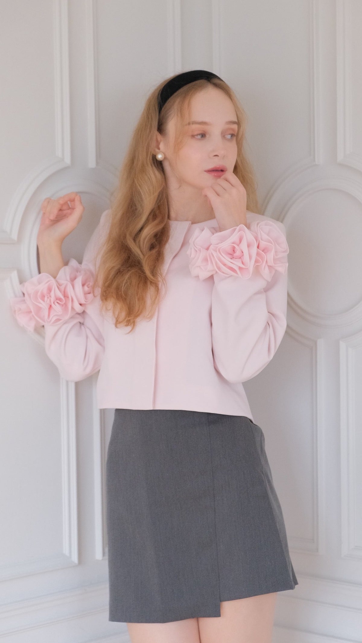 Blooming Sleeve Jacket