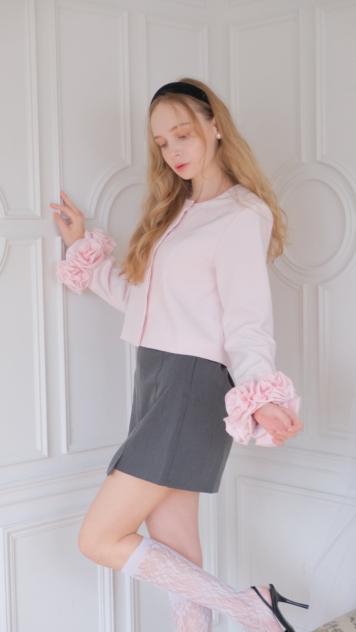 Blooming Sleeve Jacket