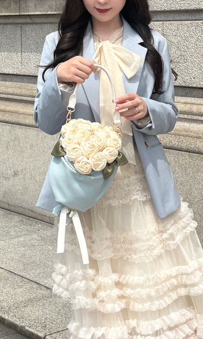 White Rose × Powder Blue