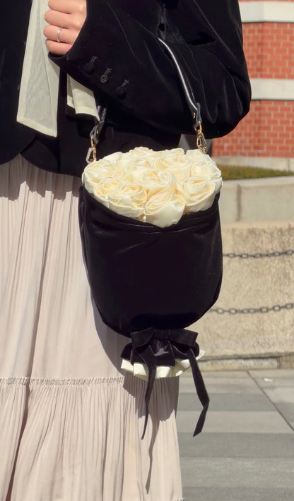 White Rose × Black Velvet